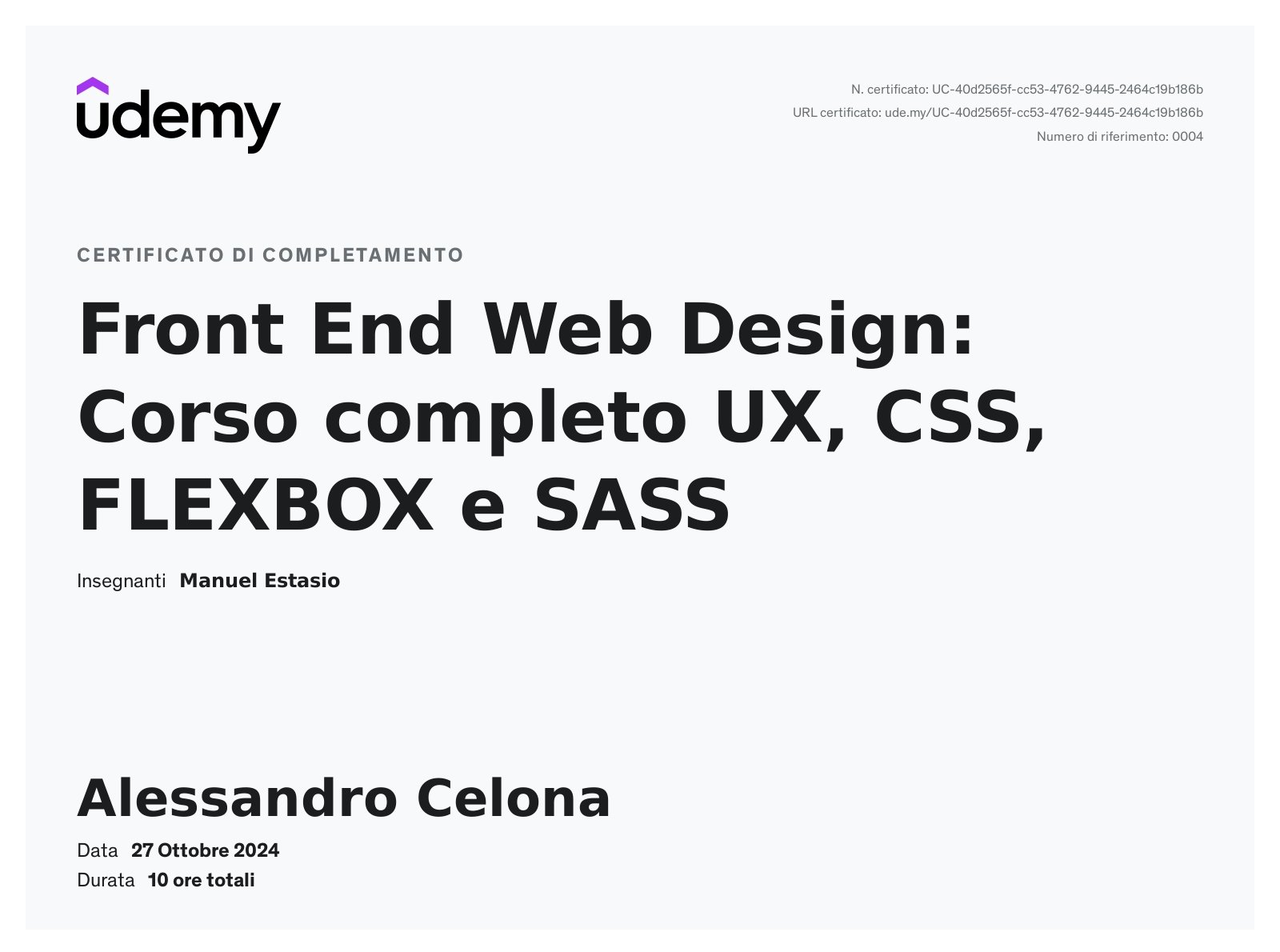 Front End Web Design