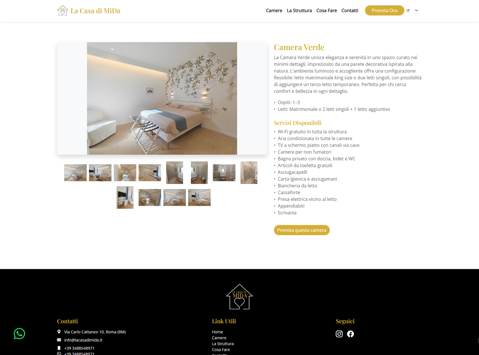 Screenshot 2 del progetto La Casa di MiDa