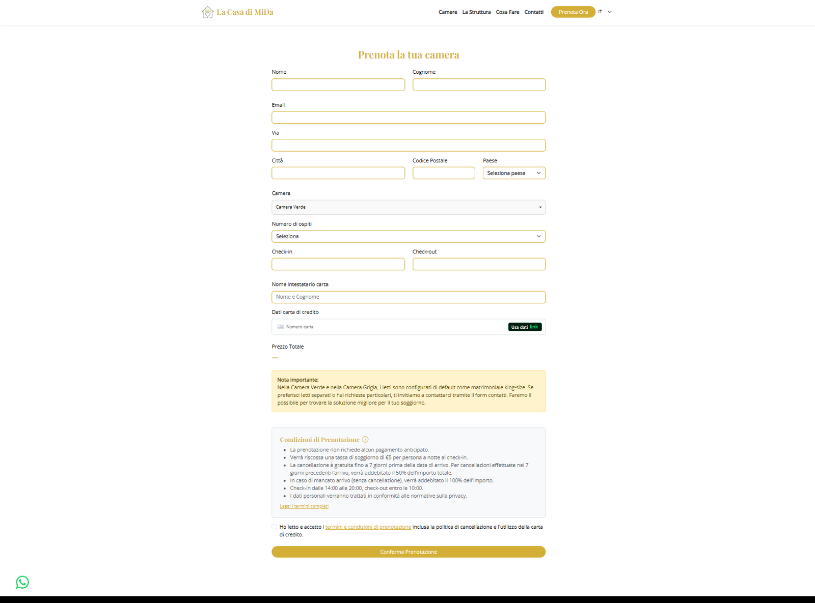 Screenshot 5 del progetto La Casa di MiDa