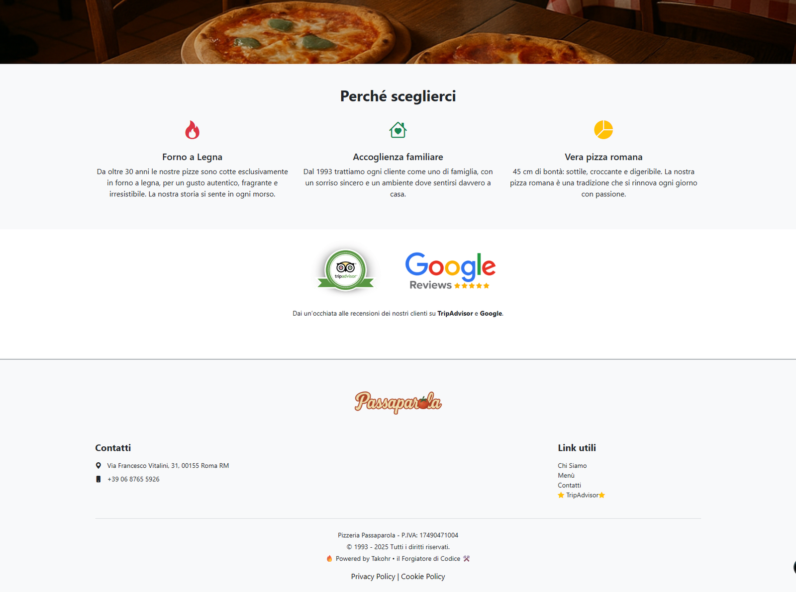 Screenshot 2 del progetto Passaparola