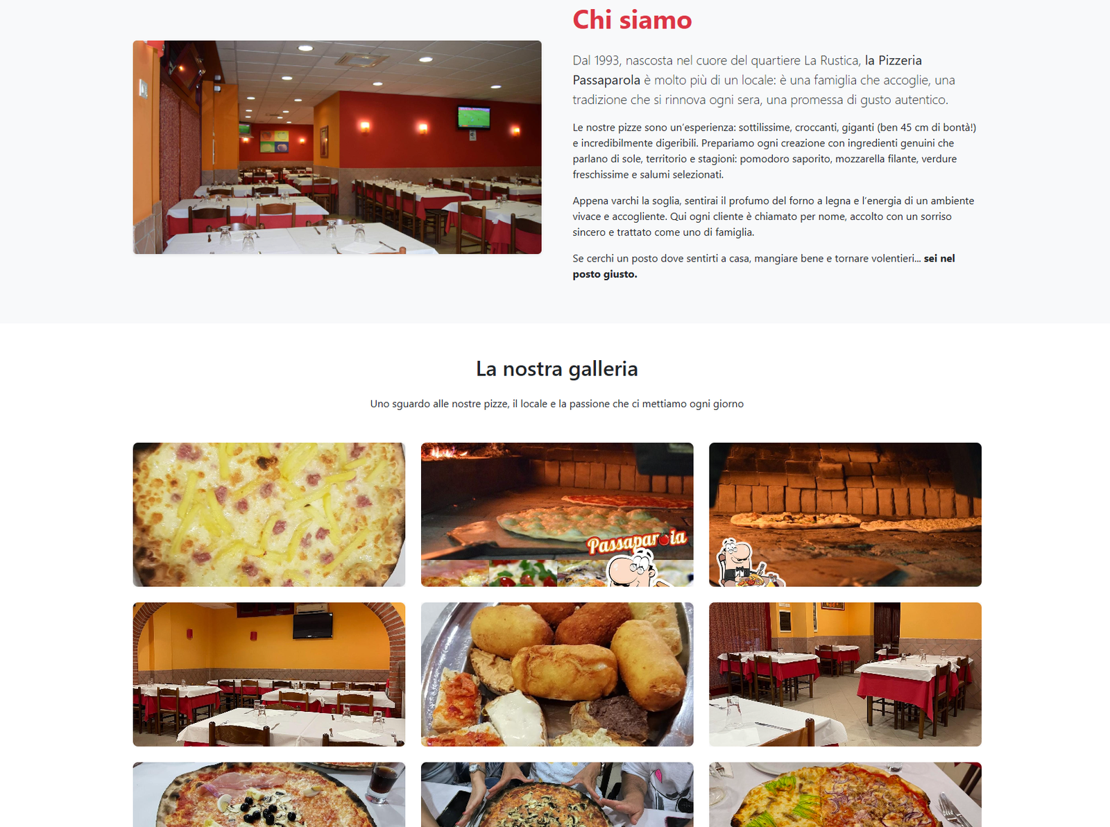 Screenshot 3 del progetto Passaparola